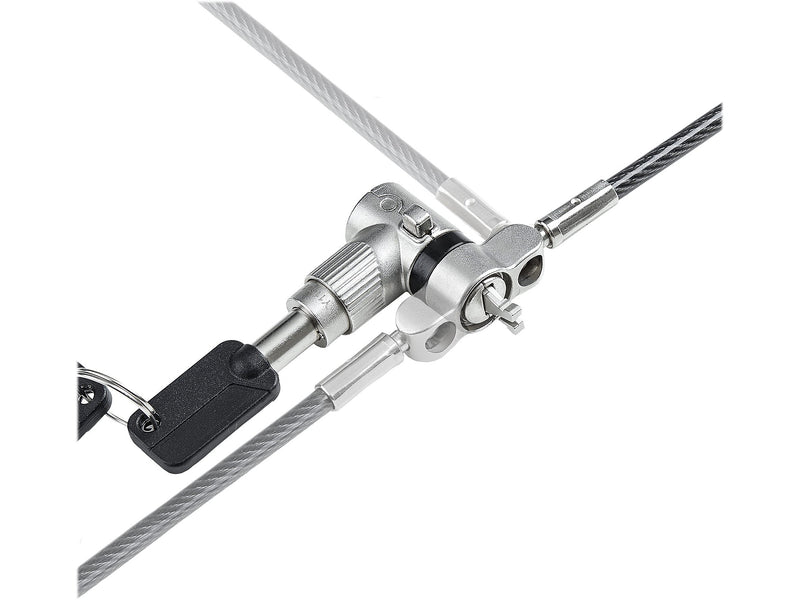 StarTech Universal Keyed Laptop Cable Lock, 6.6 ft. (UNIVK-LAPTOP-LOCK)