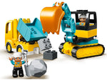 LEGO DUPLO Truck & Tracked Excavator Building Set (10931)