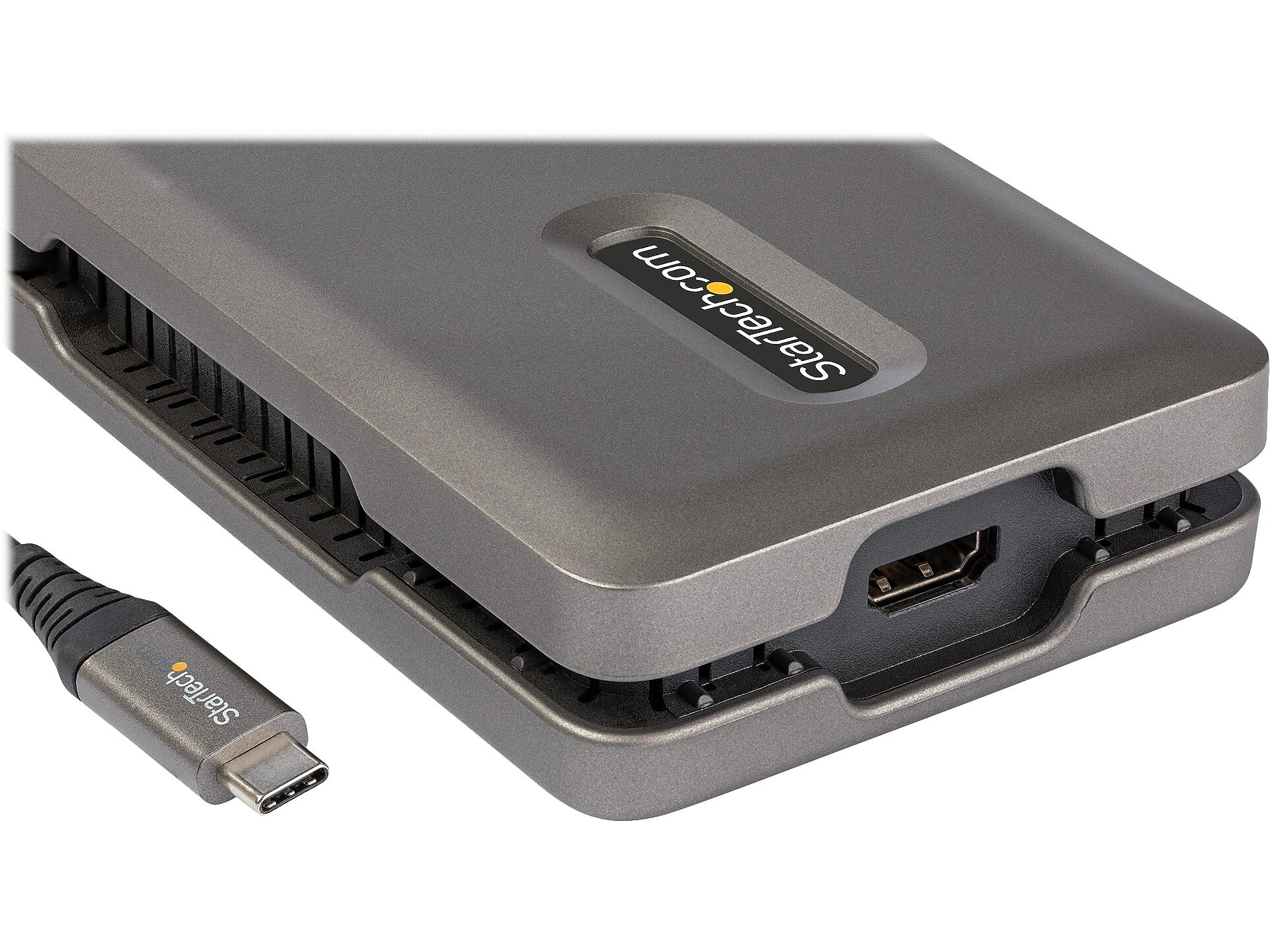 StarTech 2-Port Multiport Adapter USB Hub, Space Gray (DKT31CSDHPD3)