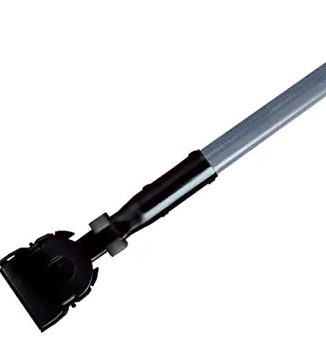 Rubbermaid Commercial Snap-On Dust Mop Handle 60" Length Black Fiberglass (FGM146000000)