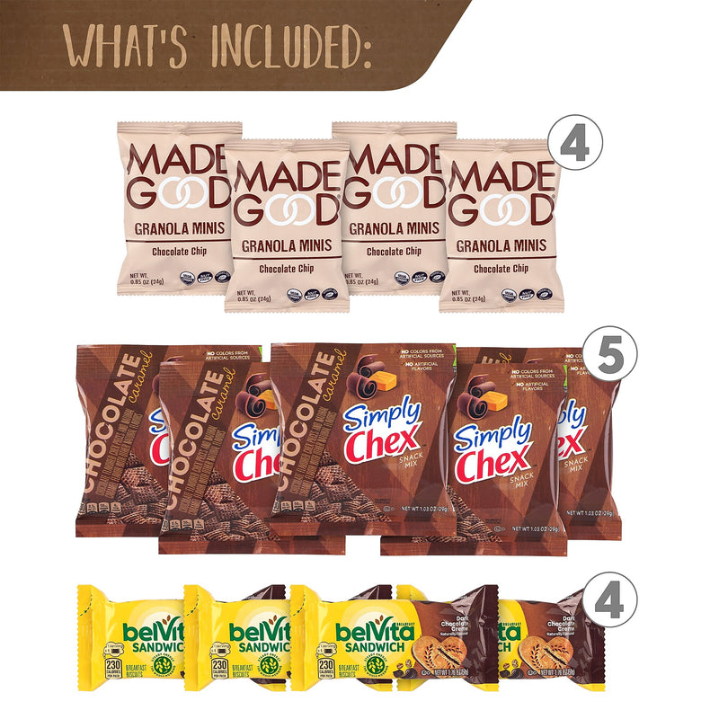 Snack Box Pros Chocolate for Breakfast Snack Mix, 23/Box (700-00192)