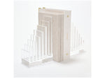 Russell+Hazel Acrylic Book Ends, 11"H, Clear (40807)