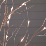Nearly Natural 4-ft Pre-Lit Artificial White Birch Tree with 51 White LED Lights (T4930)