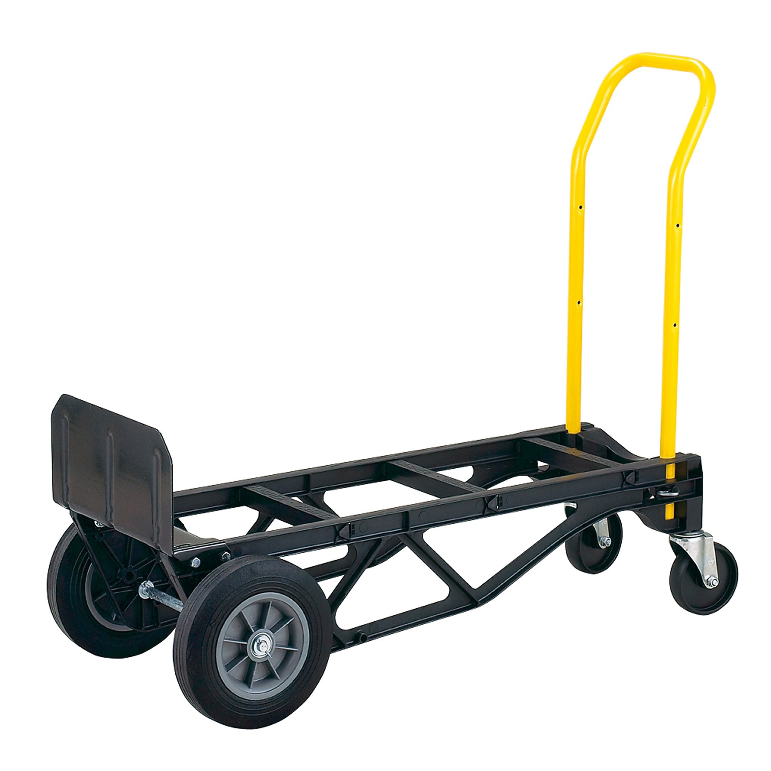 Harper Trucks Ult Lite Convertible Hand Truck, 700 lb. Capacity, Black/Yellow (PGDY8635P)