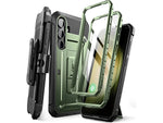 SUPCASE Unicorn Beetle Pro Rugged Case for Samsung Galaxy S24, Shock Absorbing, Dark Green (GS24UBPR2SGN)