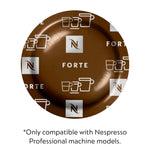 Nespresso Forte Coffee Nespresso Professional Capsules, Espresso Roast, 50/Box (8901.84)