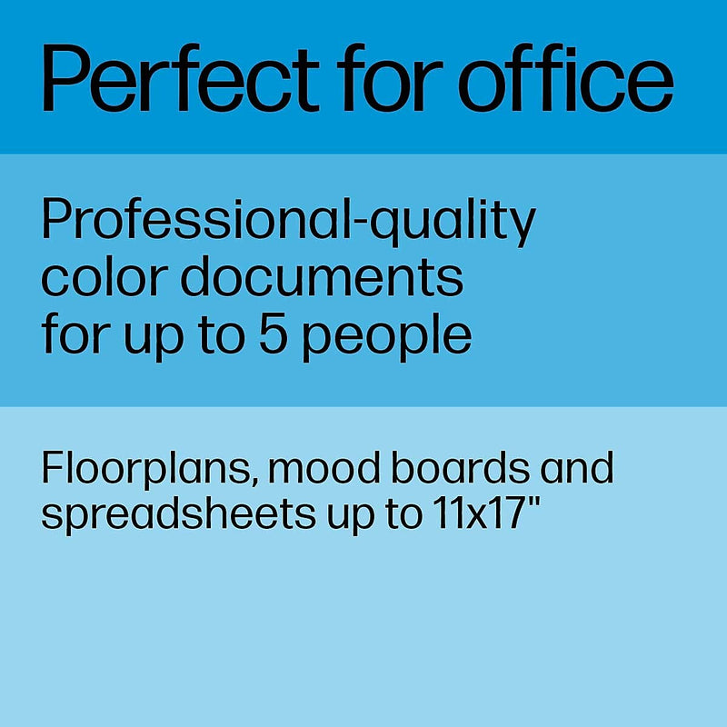 HP OfficeJet Pro 9730e Wide Format Wireless Color All-In-One Printer, Best for Office, 3 Months FREE Ink (537P6A)