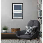Amanti Art Painted Weaving V Gray by Piper Rhue Wood Framed Wall Art Print, 18" x 26" (A42675461062)