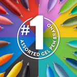 Paper Mate InkJoy Retractable Gel Pen, Medium Point, 0.7mm, Assorted Ink, 14/Pack (PAP1959302)
