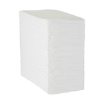 GP Linen Dinner Napkins, One-Ply, White, 100 Napkins/Pack, 4 Packs/Carton (92117)