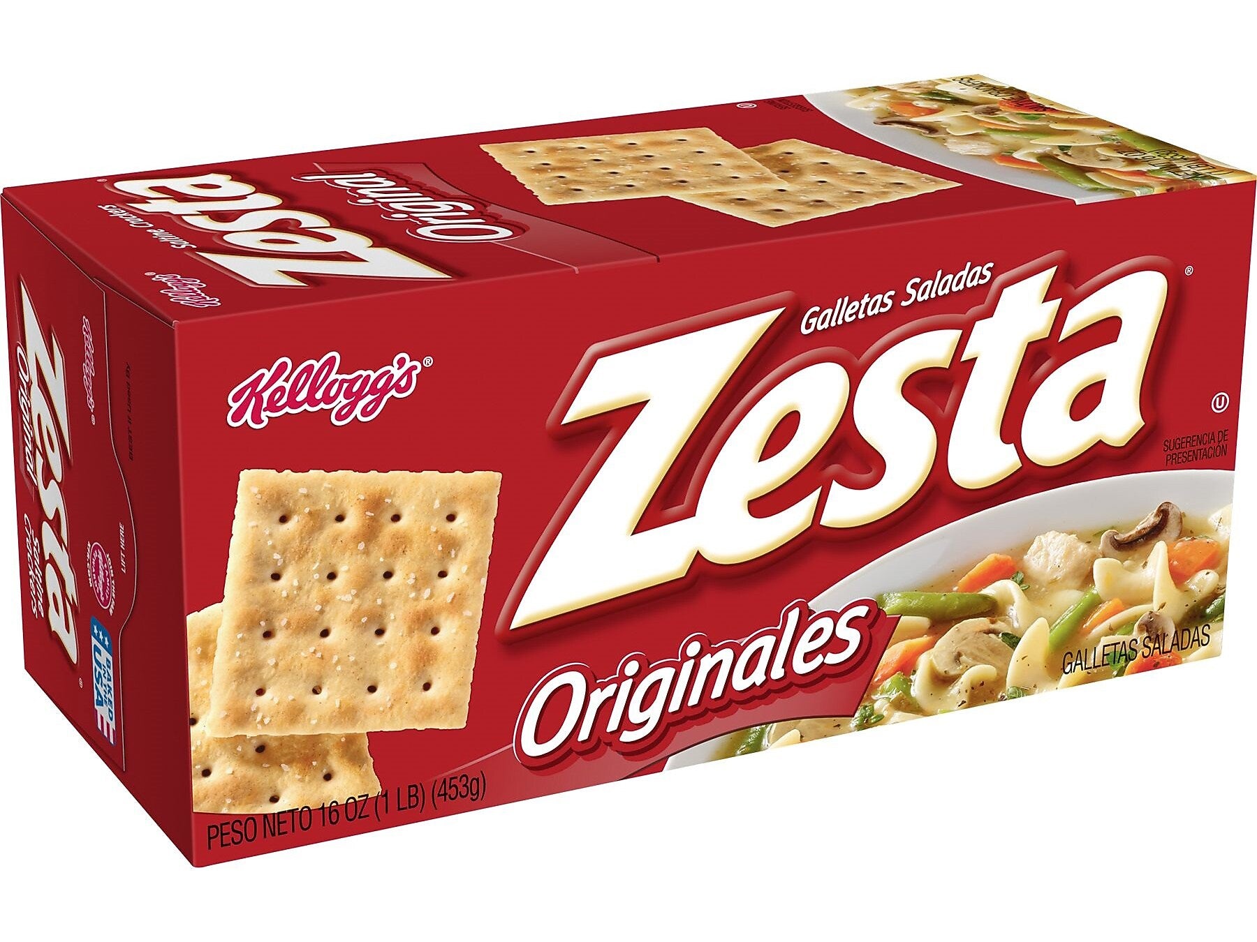 Kellogg's Zesta Original Saltine Crackers, 16 oz. (3010000133)