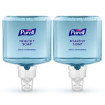 PURELL HEALTHY SOAP Foaming Hand Soap Refill for ES8 Dispenser, Light Scent, 1200 ml, 2/Carton (7779-02)