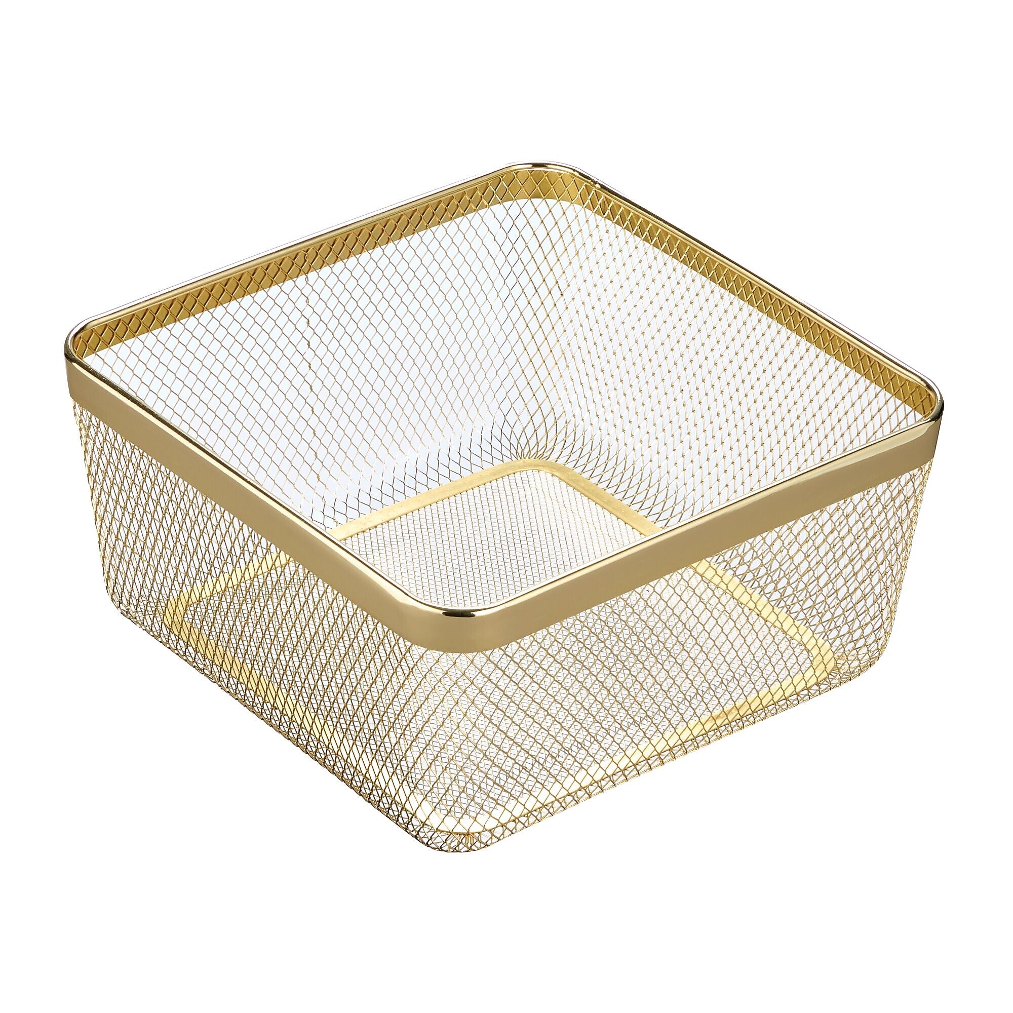mDesign Steel Organizer, Soft Brass (25950)