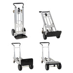 Cosco 4-in-1 Folding Series Convertible Hand Truck, 1000 lb. Capacity, Silver/Black (12323ASB1E)