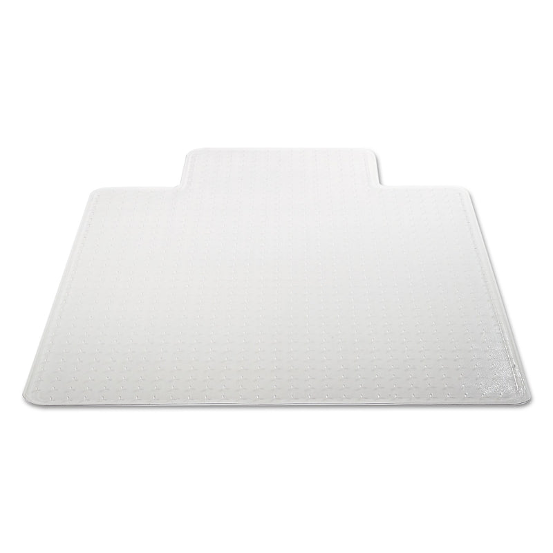 Alera Cleated Carpet Chair Mat with Lip, 45" x 53'', Clear ( ALEMAT4553CLPL)