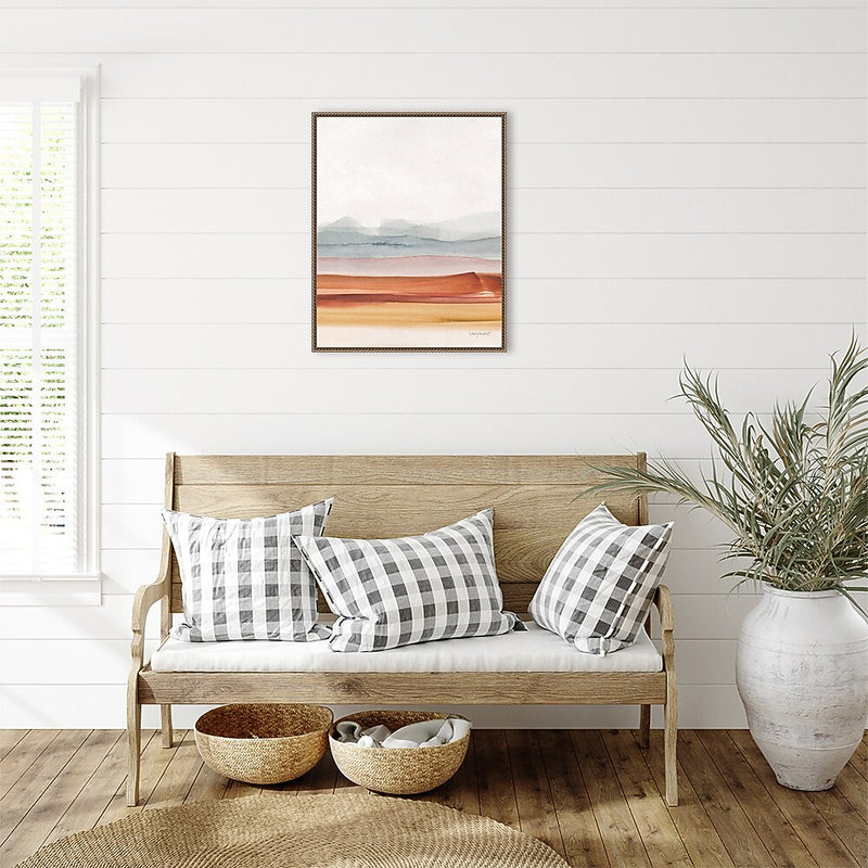 Amanti Art Sierra Hills 02 by Lisa Audit Framed Canvas Wall Art Print, 23" x 28" (A42678302691)
