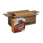 Brawny Professional Heavy Duty Paper Cleaning Wipers, 16.5" x 9.125", White, 100 Wipers/Box (GPC25070)