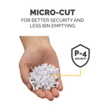 Fellowes LX220 20-Sheet Micro-Cut Shredder, White (5015501)