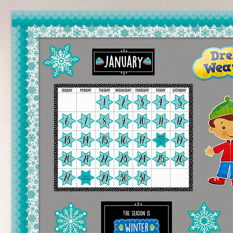 Creative Teaching Press Snowflakes Designer Cut-Outs, 36/Pack, 3 Packs/Bundle (CTP10595-3)
