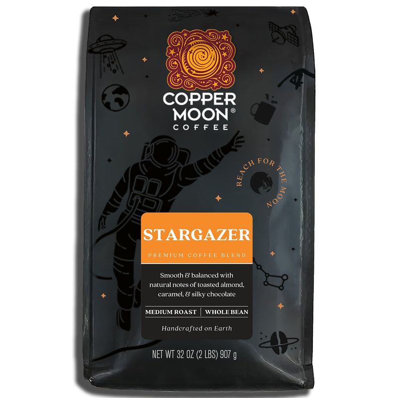 Copper Moon Stargazer Beans Coffee, Medium Roast, 32 oz. (260126)