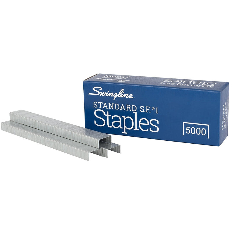 Swingline Standard 1/4" Length Standard Staples, Full Strip, 5000/Box (35108)