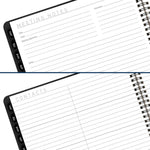 2026 AT-A-GLANCE Contemporary 9" x 11" Monthly Planner, Faux Leather Cover, Charcoal (70-260X-45-26)