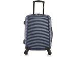 DUKAP Adly 20" Hardside Suitcase, 4-Wheeled Spinner, TSA Checkpoint Friendly, Navy Blue (DKADL00S-BLU)
