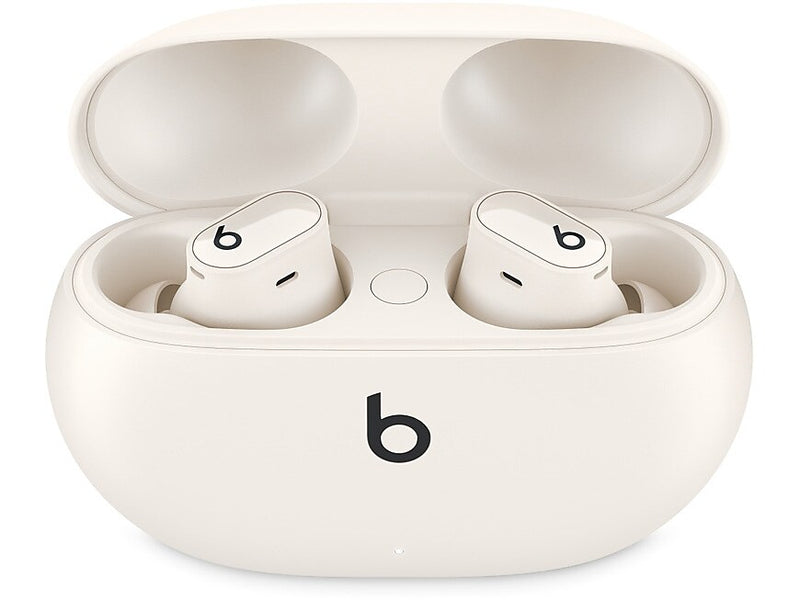 Beats Studio Buds + Wireless Noise Canceling Bluetooth Earbuds, Ivory (MQLJ3LL/A)