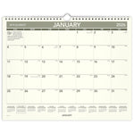 2026 AT-A-GLANCE Recycled 15" x 12" Monthly Wall Calendar, Green/Black (PMG77-28-26)
