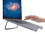 Rain Design mBar 8.8" x 10.4" Aluminum Portable Laptop Stand, Space Grey (10081)