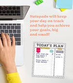 Carson-Dellosa Today's Plan Notepad Set, Multicolored (145399)