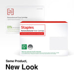 Staples Remanufactured Cyan High Yield Toner Cartridge Replacement for Dell (TRPF029/STPF029DS)