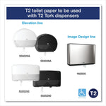 Tork Toilet Paper, Jumbo Roll, White, 1075 Sheets/Roll, 12/Casrton (TRK11020602)