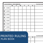 Roaring Spring Paper Products 8.5" x 11" Academic Year Weekly Planner, Light Blue (12145)