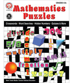 Carson Dellosa Mathematics Puzzles Workbook