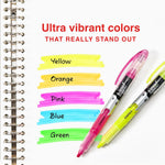 Staples Hype Stick Highlighters, Chisel Tip, Assorted, Dozen (14598)