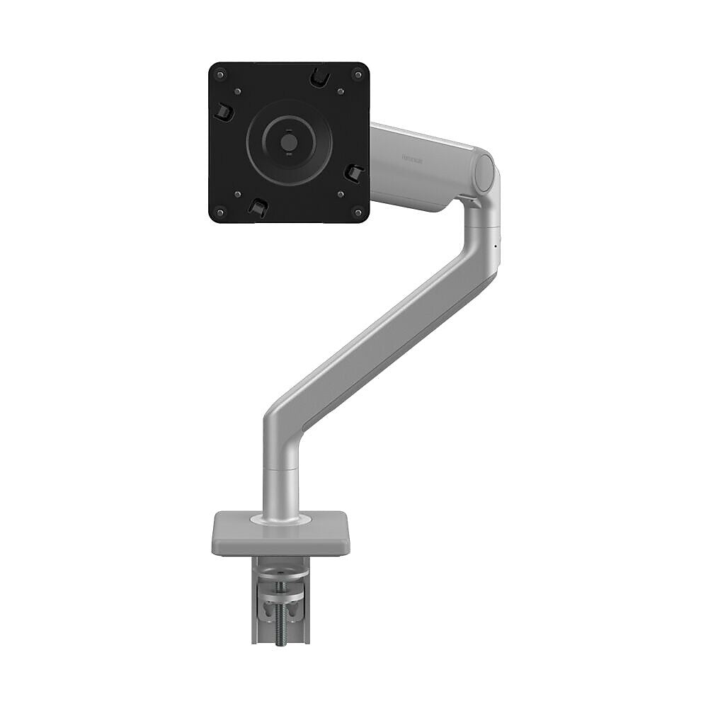 Humanscale M2.1 Adjustable Single Monitor Arm, Silver (M21TBS)