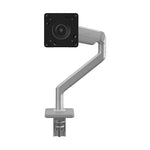 Humanscale M2.1 Adjustable Single Monitor Arm, Silver (M21TBS)