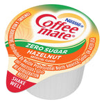 Coffee mate Zero Sugar Hazelnut Liquid Creamer, .375oz., 50/Box (NES98468)