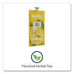 FLAVIA The Bright Tea Co. Lemon Herbal Tea Freshpack, Lemon, 0.11 oz Pouch, 100/Carton