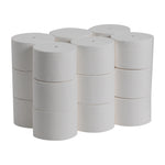 Angel Soft Professional Series Compact Recycled Coreless Toilet Paper, 2-Ply, White, 1125 Sheets/Roll, 18 Rolls/Carton (19372)