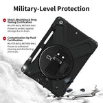 CODi Rugged 10.2" Case for iPad 9th, 8th, and 7th Generation, Black (C30705065IS)