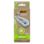 BIC Ecolutions Wite-Out Brand Correction Tape, White, 2/Pack (WOET21-WHI)