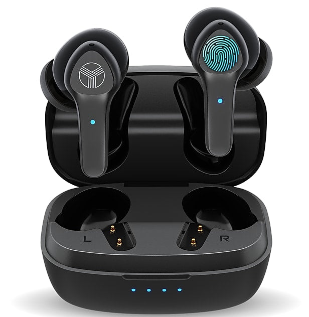 Treblab X9 Pro Wireless Noise Canceling Earbuds, Bluetooth, Black (X9-PRO)