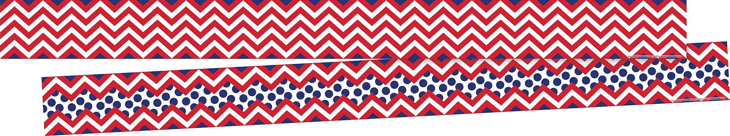 Barker Creek Double-Sided Border Set, 35" x 3", The Classics, 3 designs, 36/Set (4050)