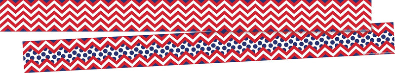 Barker Creek Double-Sided Border Set, 35" x 3", The Classics, 3 designs, 36/Set (4050)
