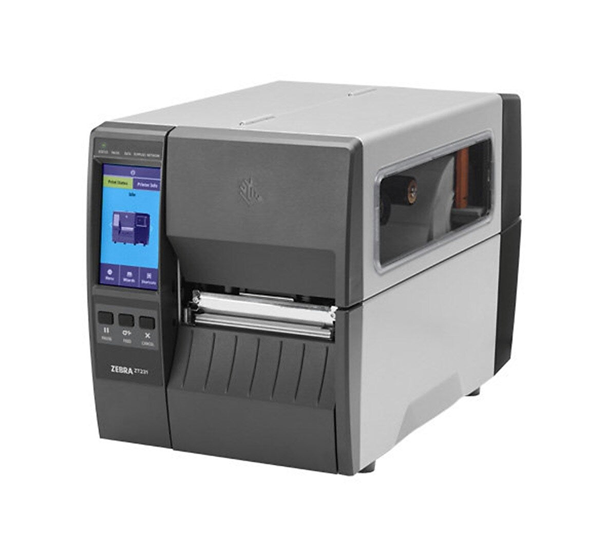 Zebra ZT231 Thermal Transfer Label Printer, Black (ZT23142-T01000FZ)