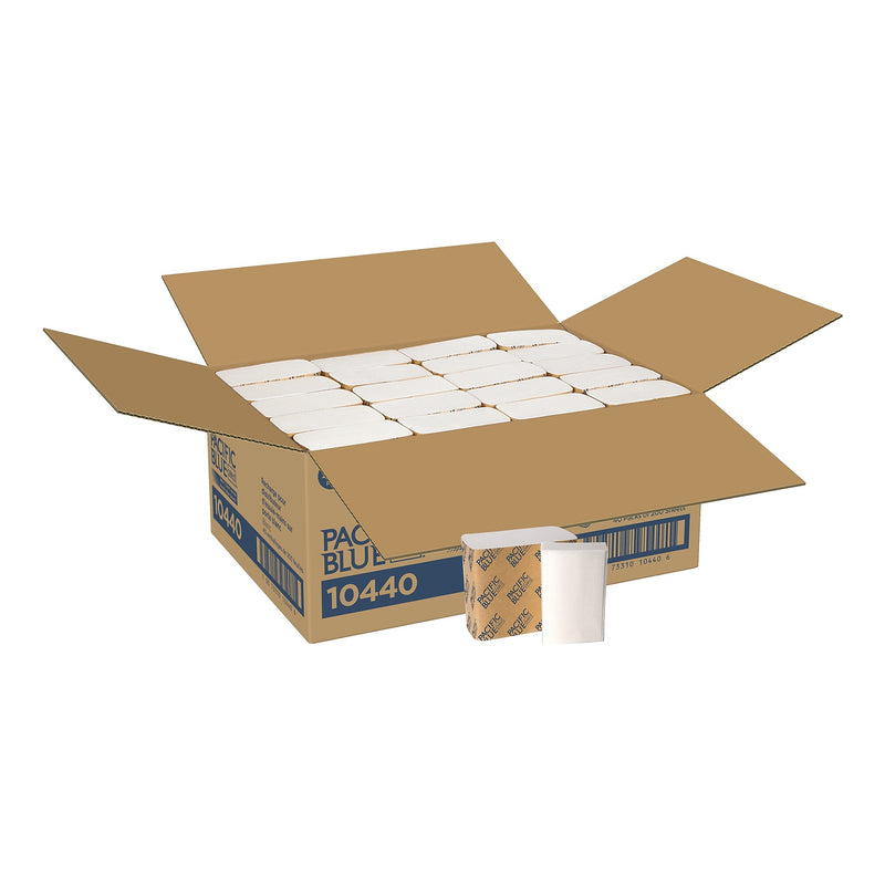 Pacific Blue Select Door Tissue, 2-ply, Tissues/Box, 40 Boxes/Pack (10440)