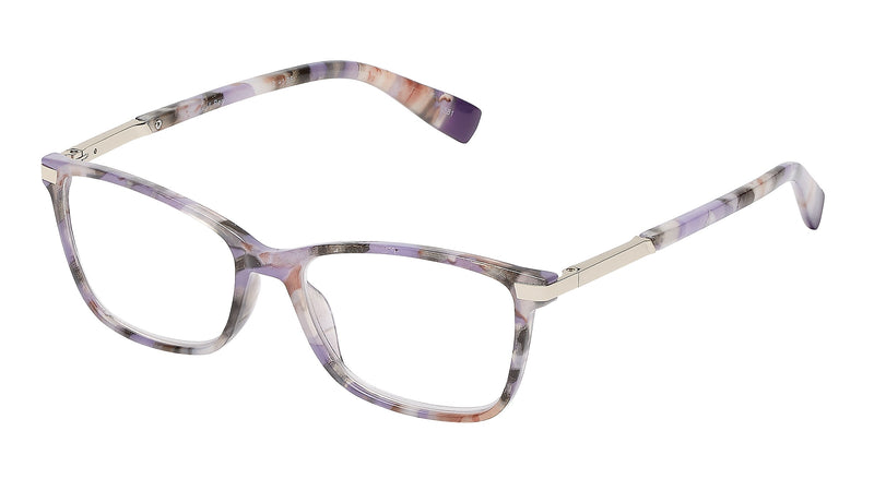 SAV VK Couture Fiona +2.50 Reading Glasses, Dark Purple Demi (E9231)