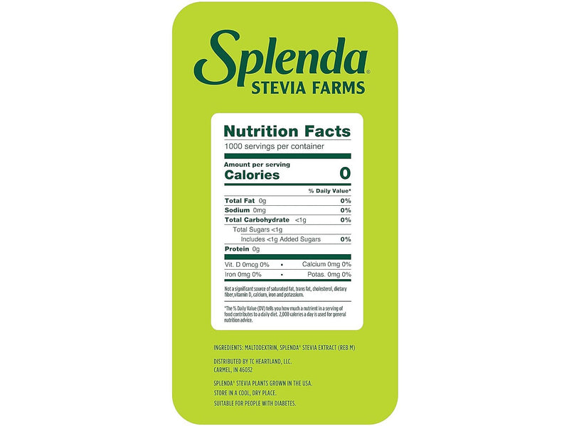 Splenda Stevia Sweetener Packet, 1000/Carton (SP11711001)